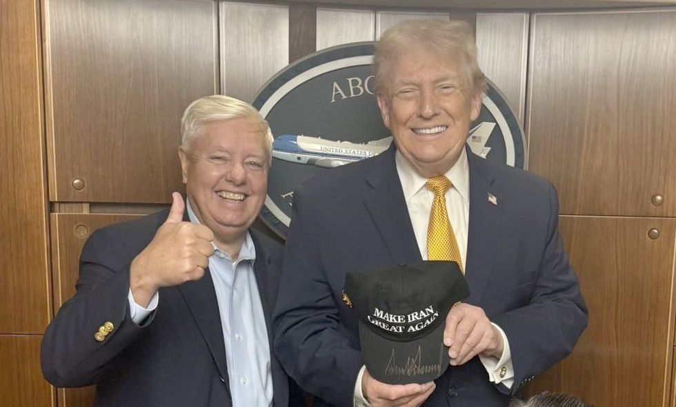 ‘Lindsey Liked War’: Trump Laughs Off Graham’s Giddiness Over Iran Onslaught