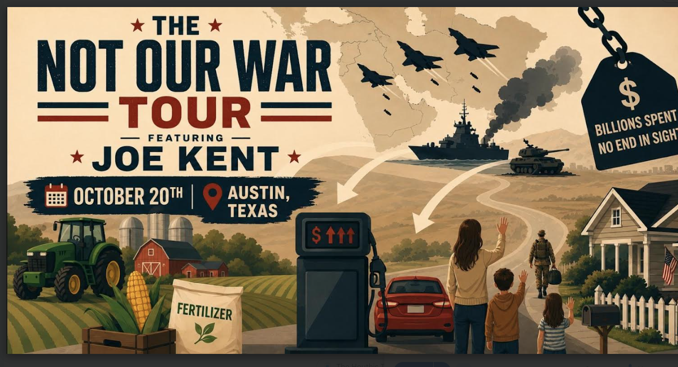 All Aboard for the ‘Not Our War Tour'